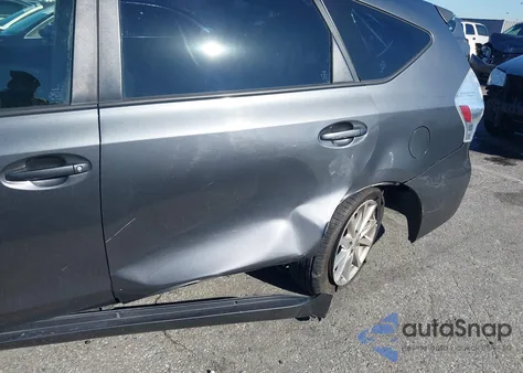 2013 Toyota Prius V Five from USA, damaged, VIN JTDZN3EU5D3233298